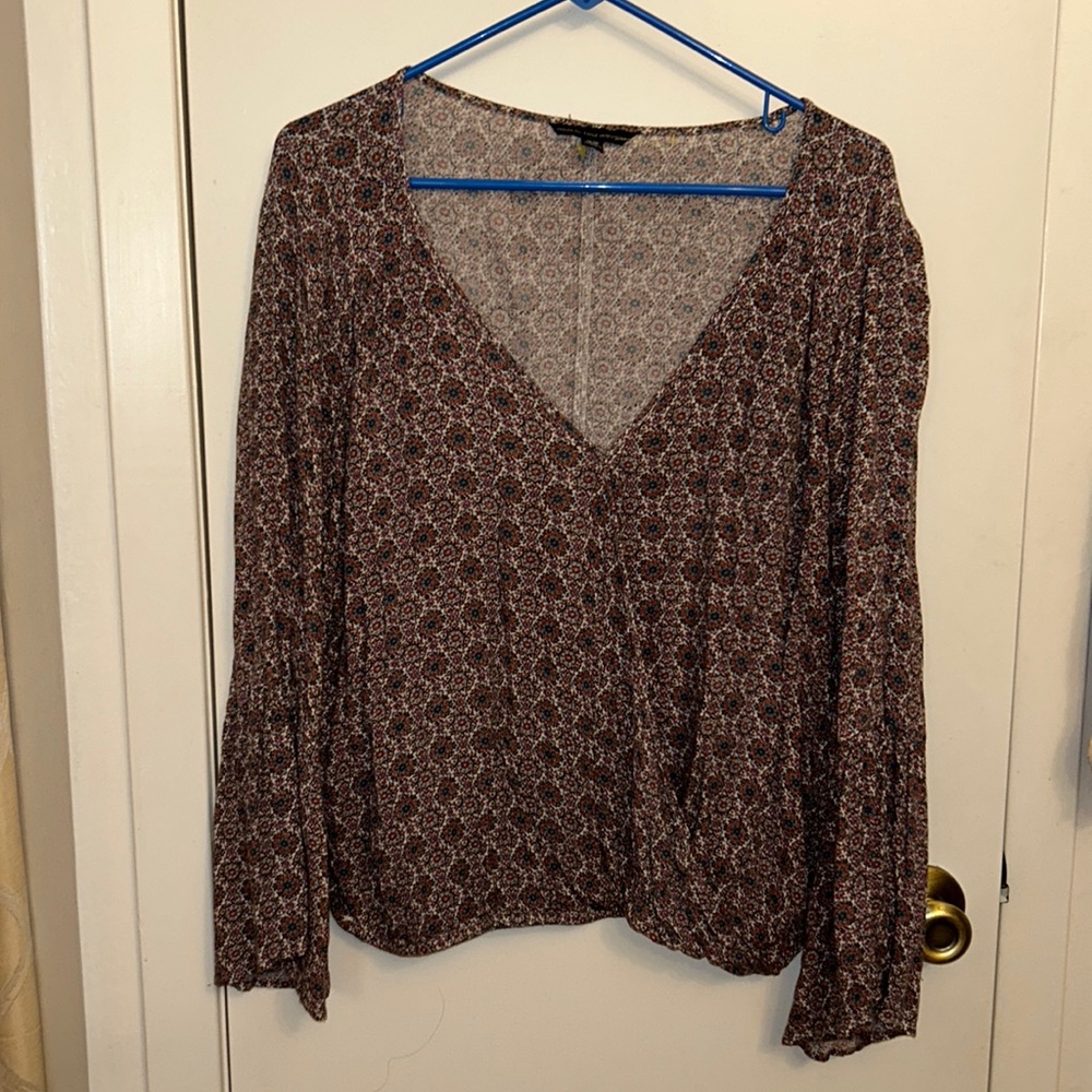 Floral patterned blouse